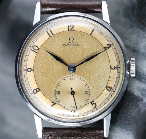 omega watch 1940 value|vintage omega military watches.